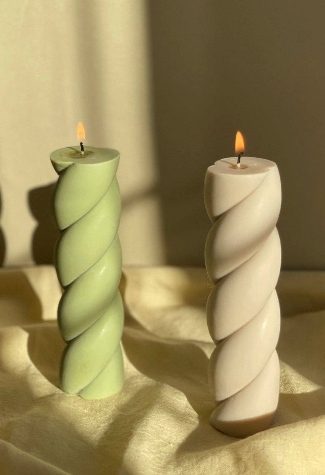 Marshmallow Candle