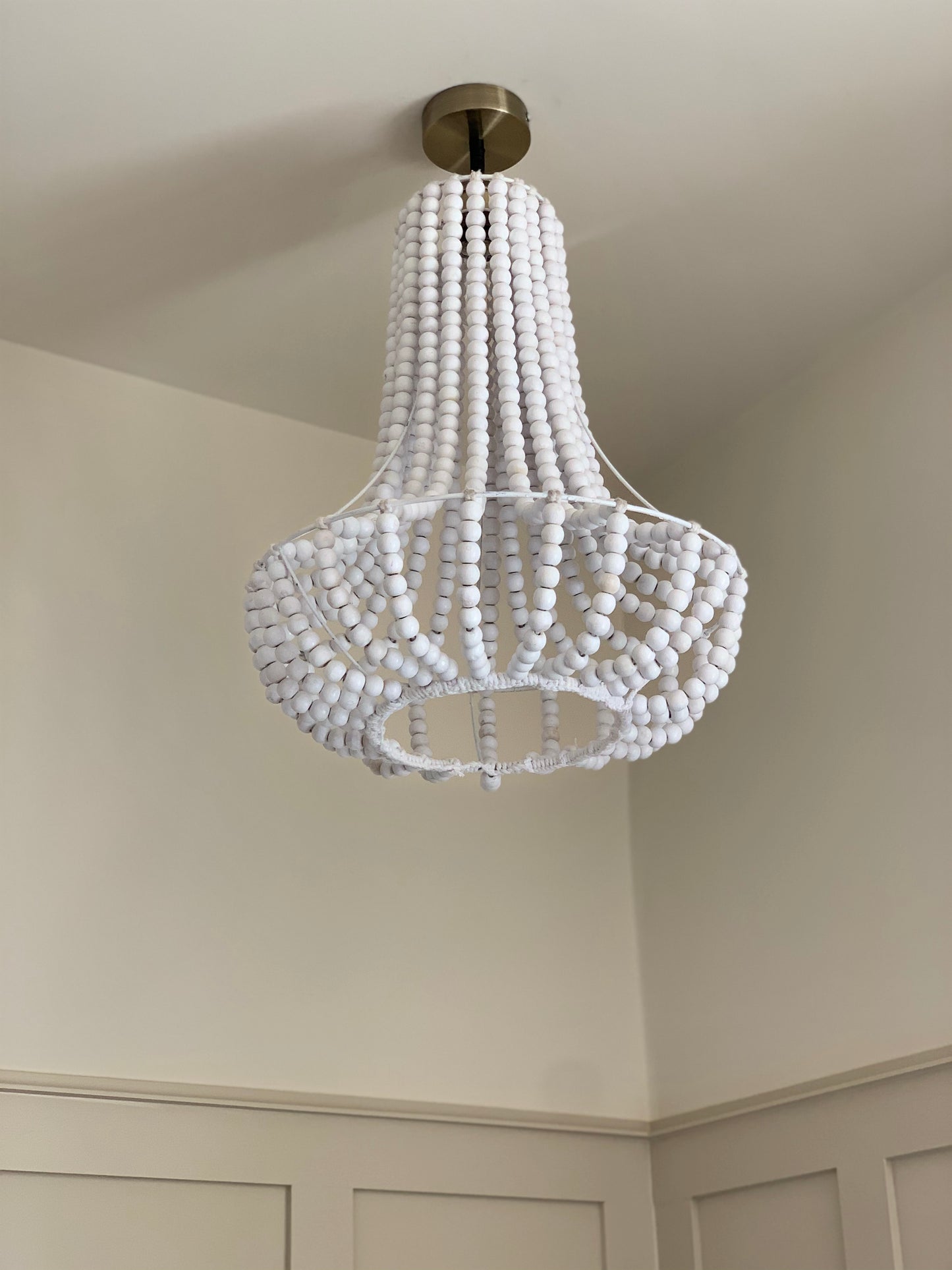 Beaded Pendant Light