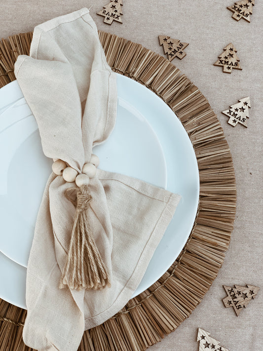 Tassel Napkin Rings