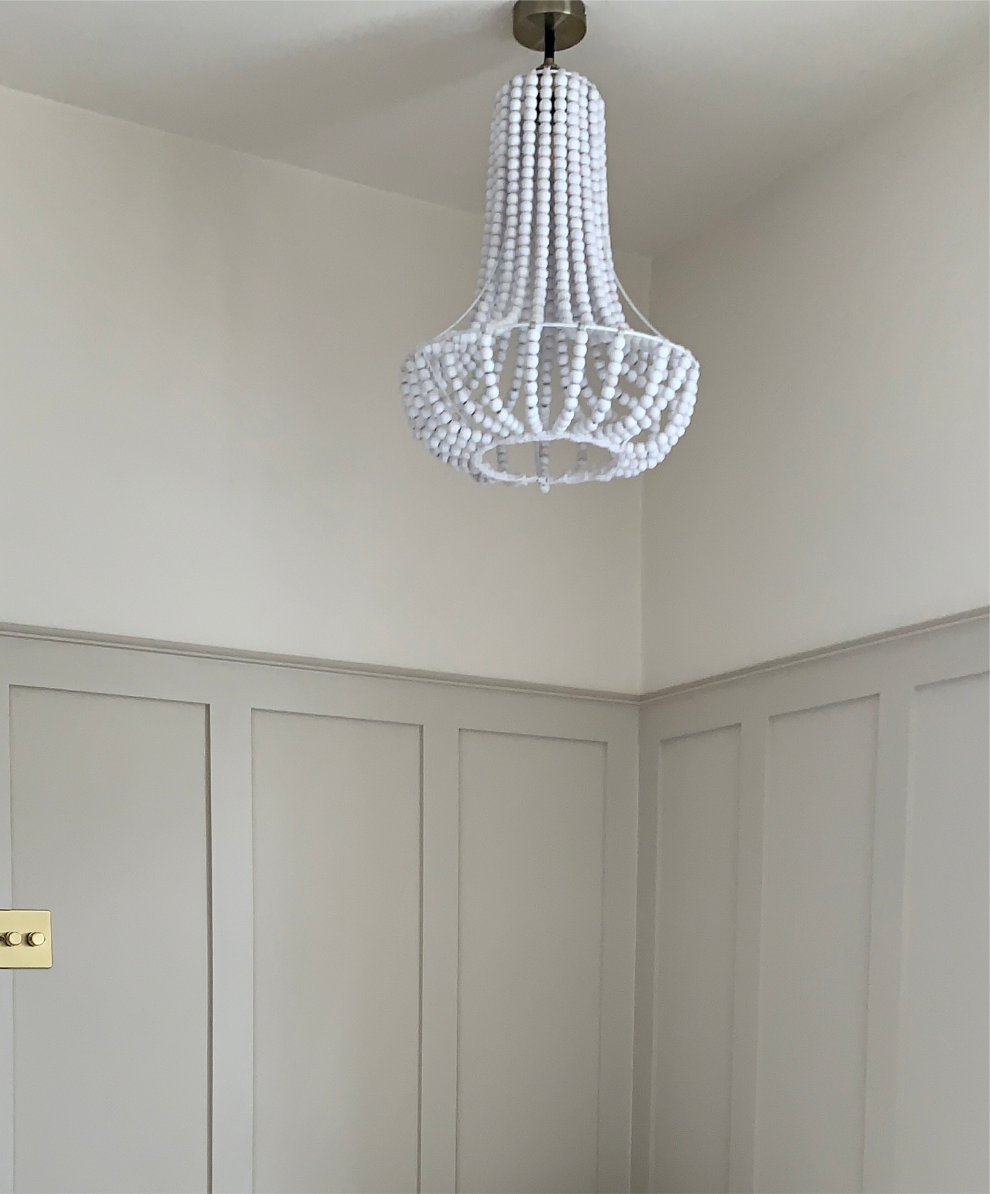 Beaded Pendant Light